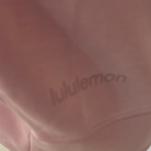 LULULEMON Pink scuba Crewneck Sweatshirt Sz 6 - Picture 4 of 8